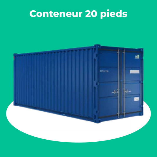 Conteneur maritime 20 pieds dry  Occasion / Neuf (premier voyage)