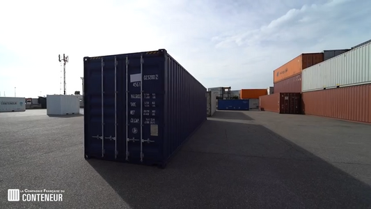 conteneur maritime High Cube 40 pieds Occasion / Neuf ( premier voyage )
